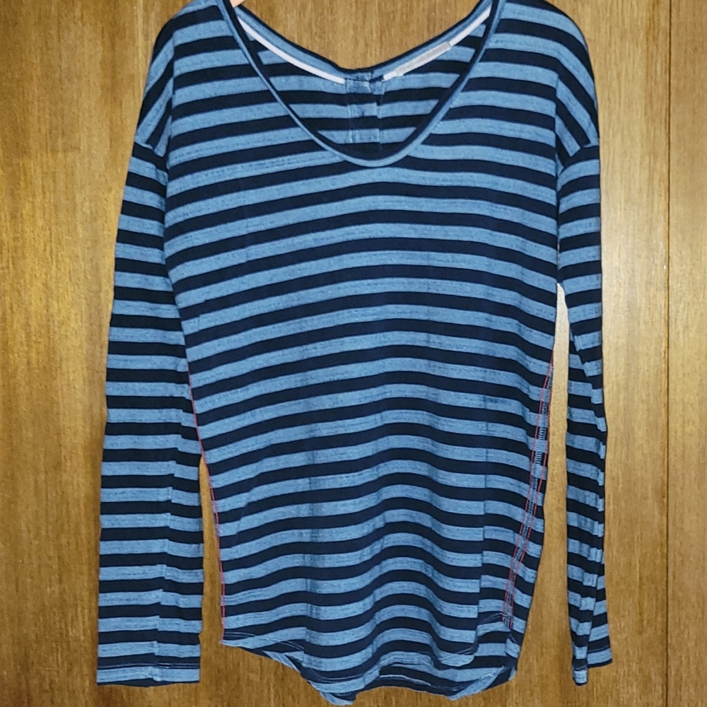 Striped Long-Sleeved Shirt